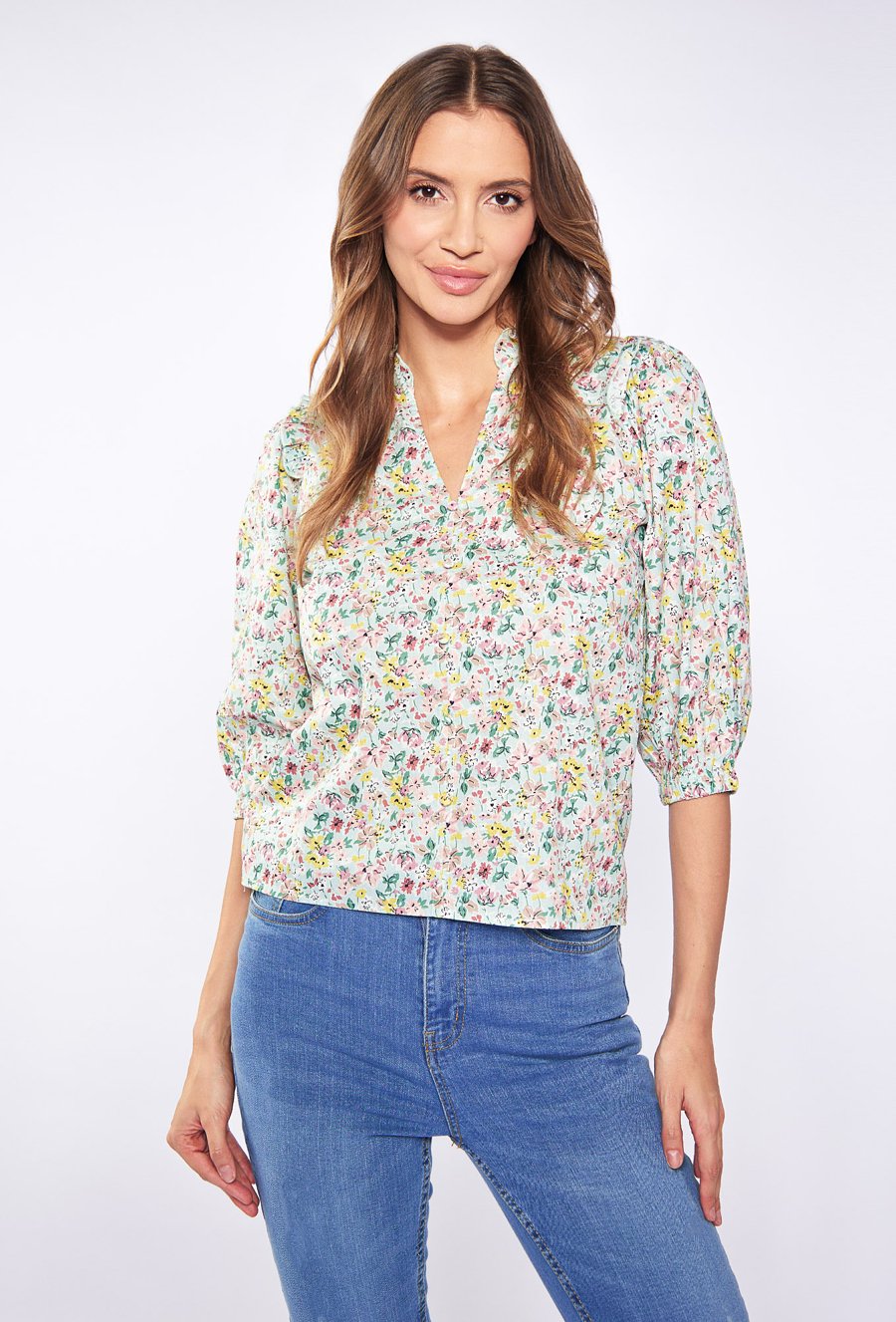 Bluzka w kwiaty