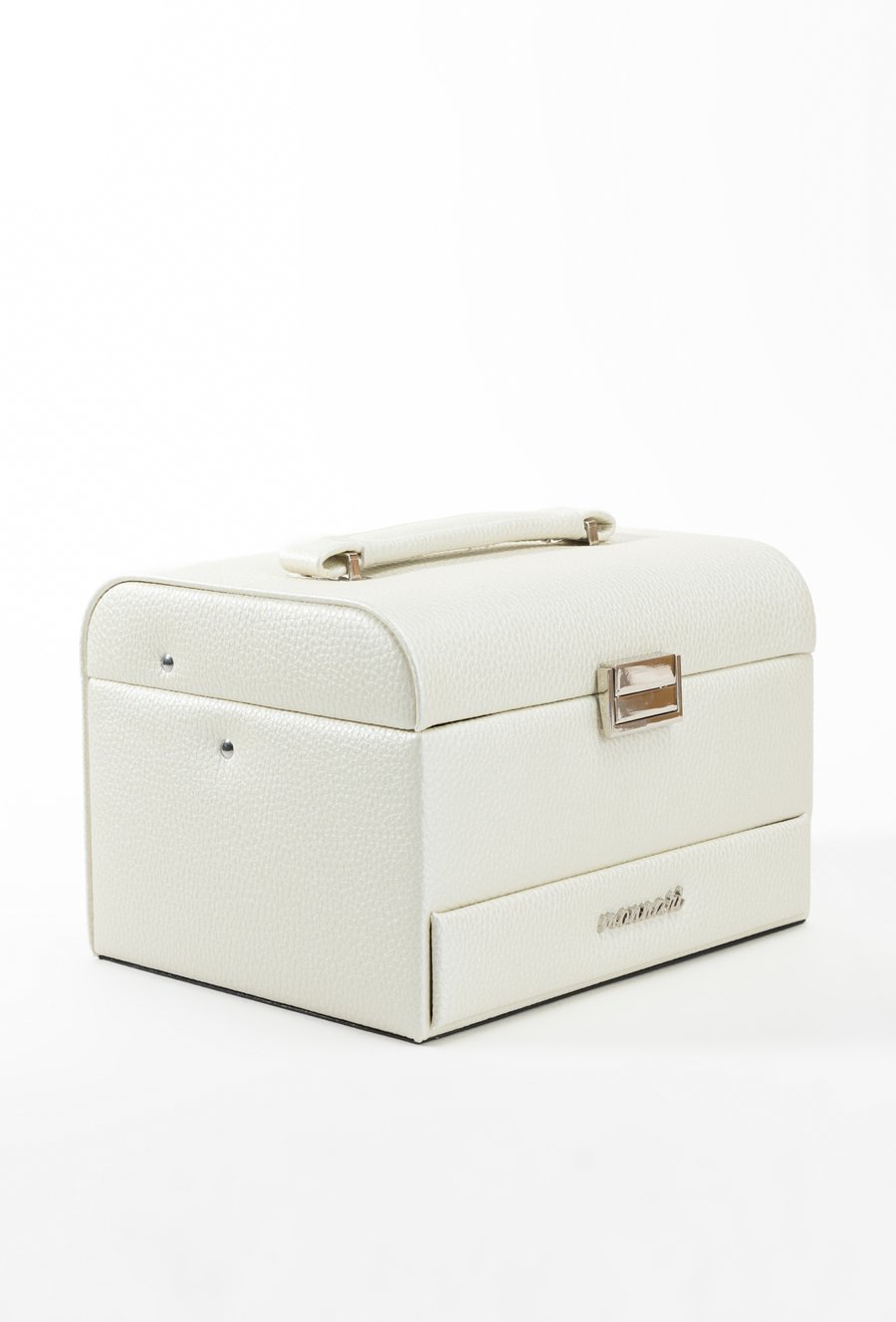 Połyskujący kuferek damski