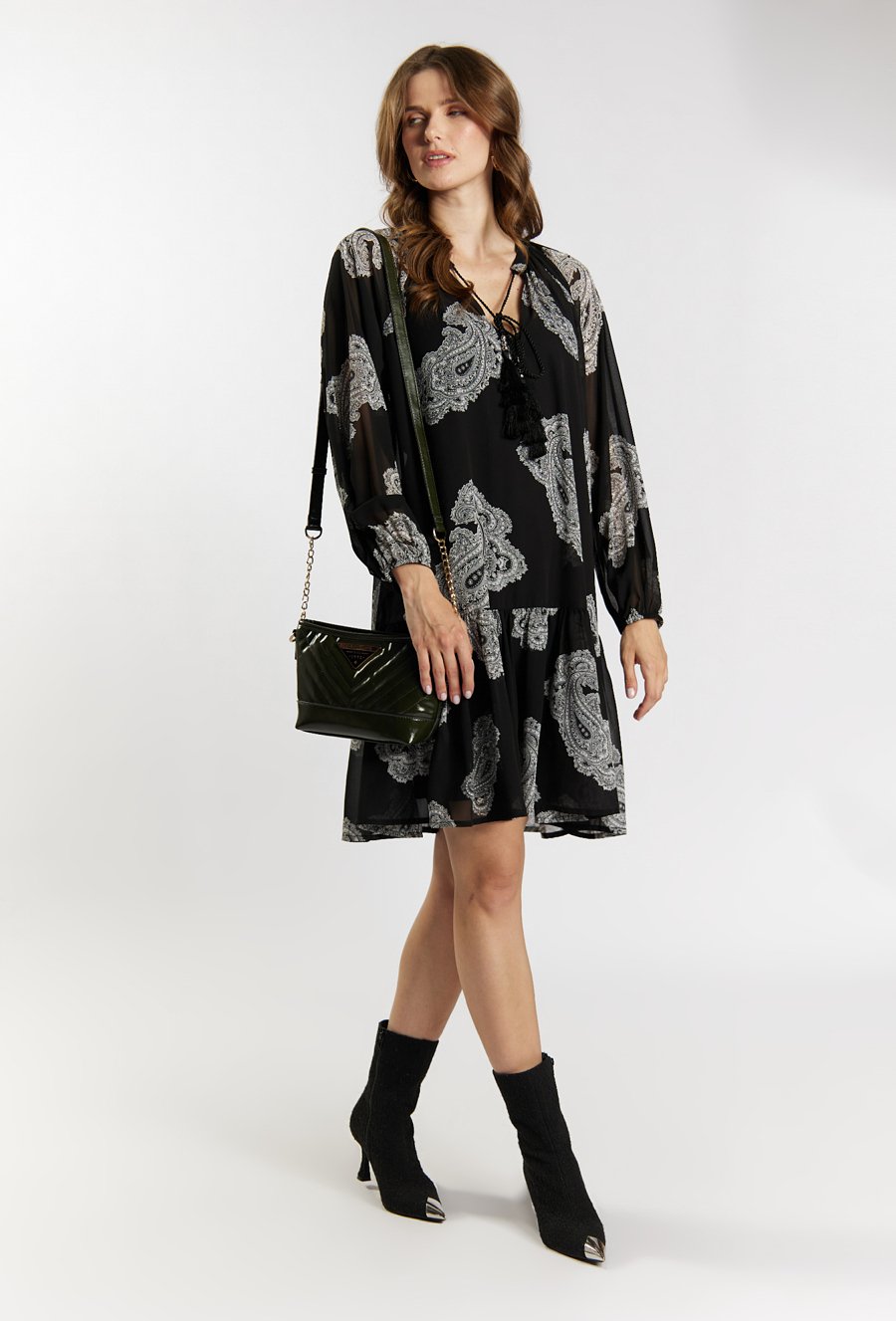 Mała torba z pikowaniem